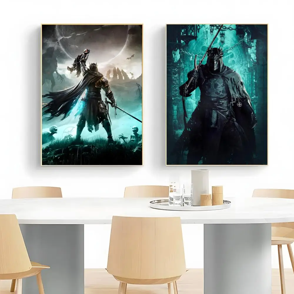 dark fantasy game poster L-Lords of the Fallen Poster Wall Art Print Decorative Mural Home Decor Gift Unframed