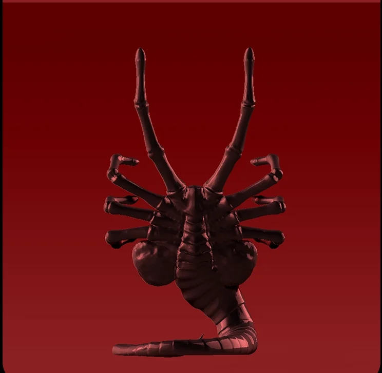 ثلاثية الأبعاد مطبوعة 18 سنتيمتر H الغريبة رئيس حامل هاتف المحمول فريد تحصيل تمثال الوجه هينغ الحشرات تصميم Bla ماجيك سلسلة ديكور المنزل