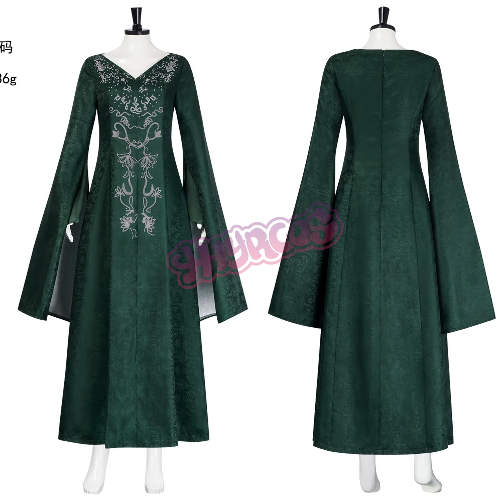 

Костюм для косплея Алисент Хайтвотер из аниме, женское зеленое платье, маскировочный наряд, женский карнавальный костюм на Хэллоуин