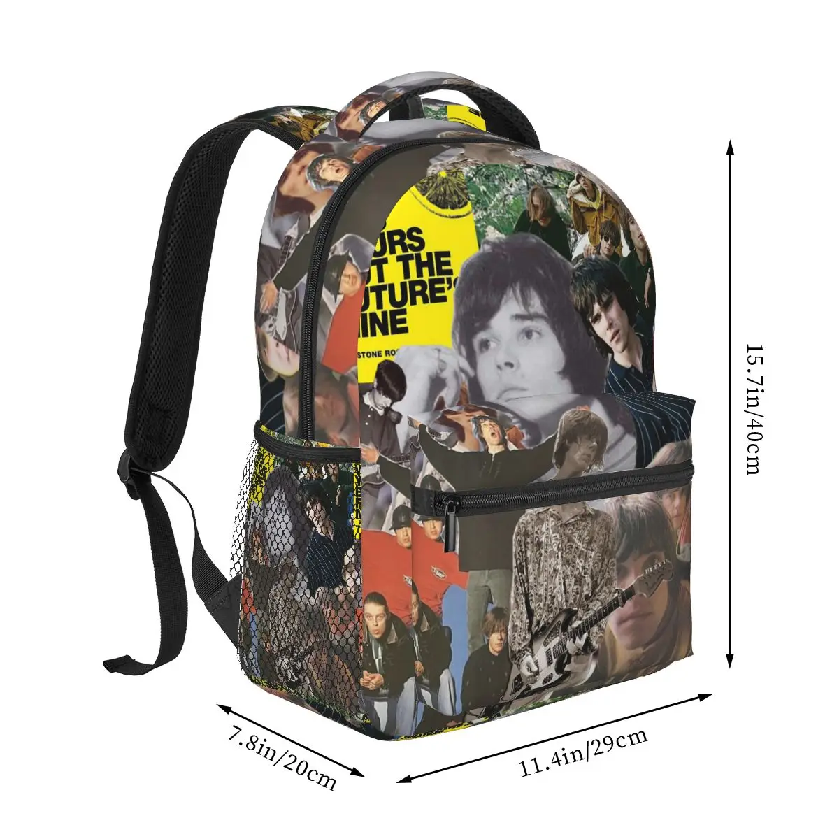 The Stone Roses Rock Band Backpack Student Boys Girls BookBag Kids School Bag Computer Shoulder Bags for Men Women