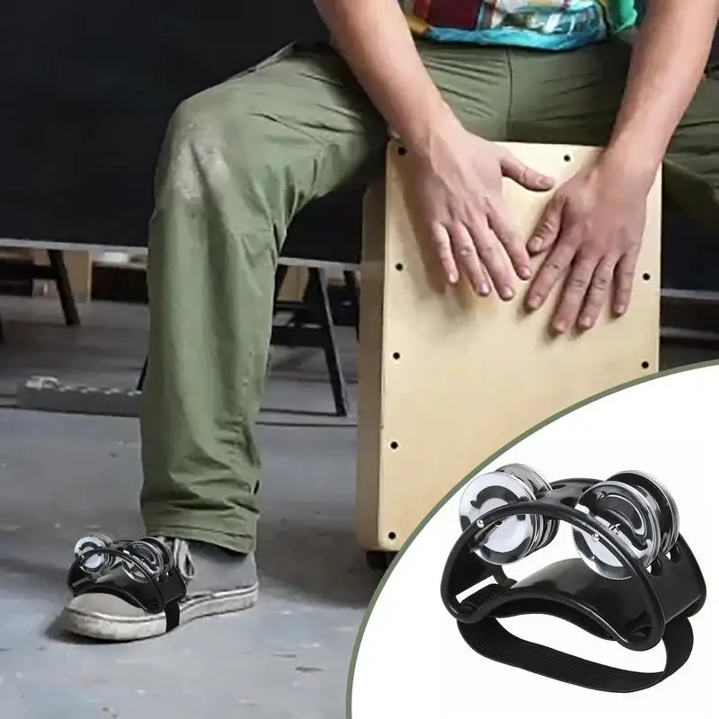 الدف القدم آلة موسيقية قرع طبلة القدم شاكر يستهلك هدية للاعبي الجيتار المغني #3