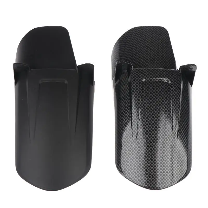 Motorcycle Rear Wheel Mudguard Carbon Fiber Pattern Anti-Splash Durable Replacement for Off-Road Motorcycle Upgrade