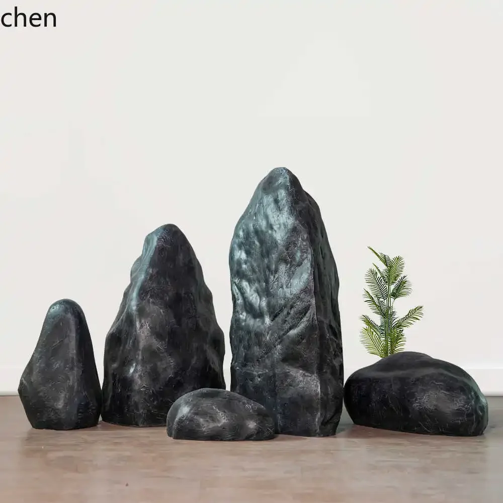 Artificial Rockery Stone Fiberglass Landscaping Decoration Courtyard Landscape Stone Ornament