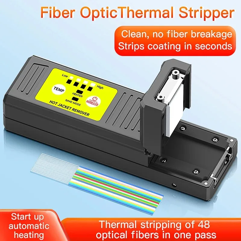 S9 Optical Fiber Thermal Stripper Pliers Heated Fiber Optic Cable Wire Stripping Tool Slitter Ribbon Fiber Hot Stripper