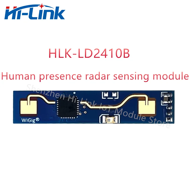 

2410B Hi-Link HLK-LD2410B 2pcs/Lot High-sensitivity 24GHz Human Presence Status Sensing Module Support Bluetooth System