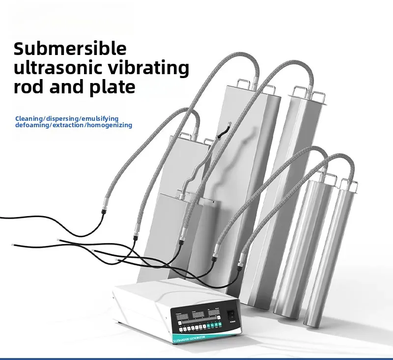 Immersible Ultrasonic Oscillator High Power Vibration Plate Industrial Cleaner