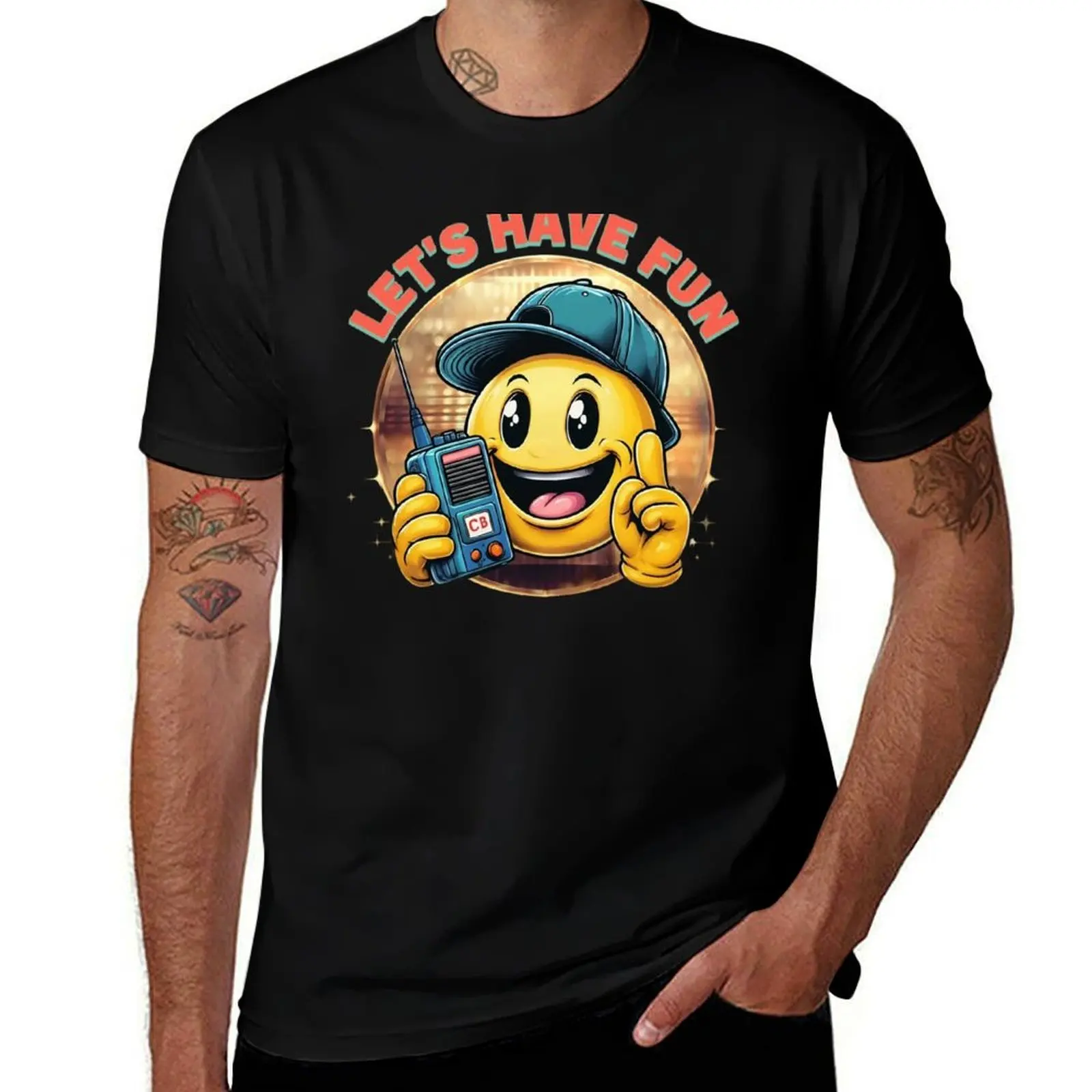 

Smiley strikes again! T-Shirt tshirts personalised plus sizes funny gifts new edition t shirts for men cotton