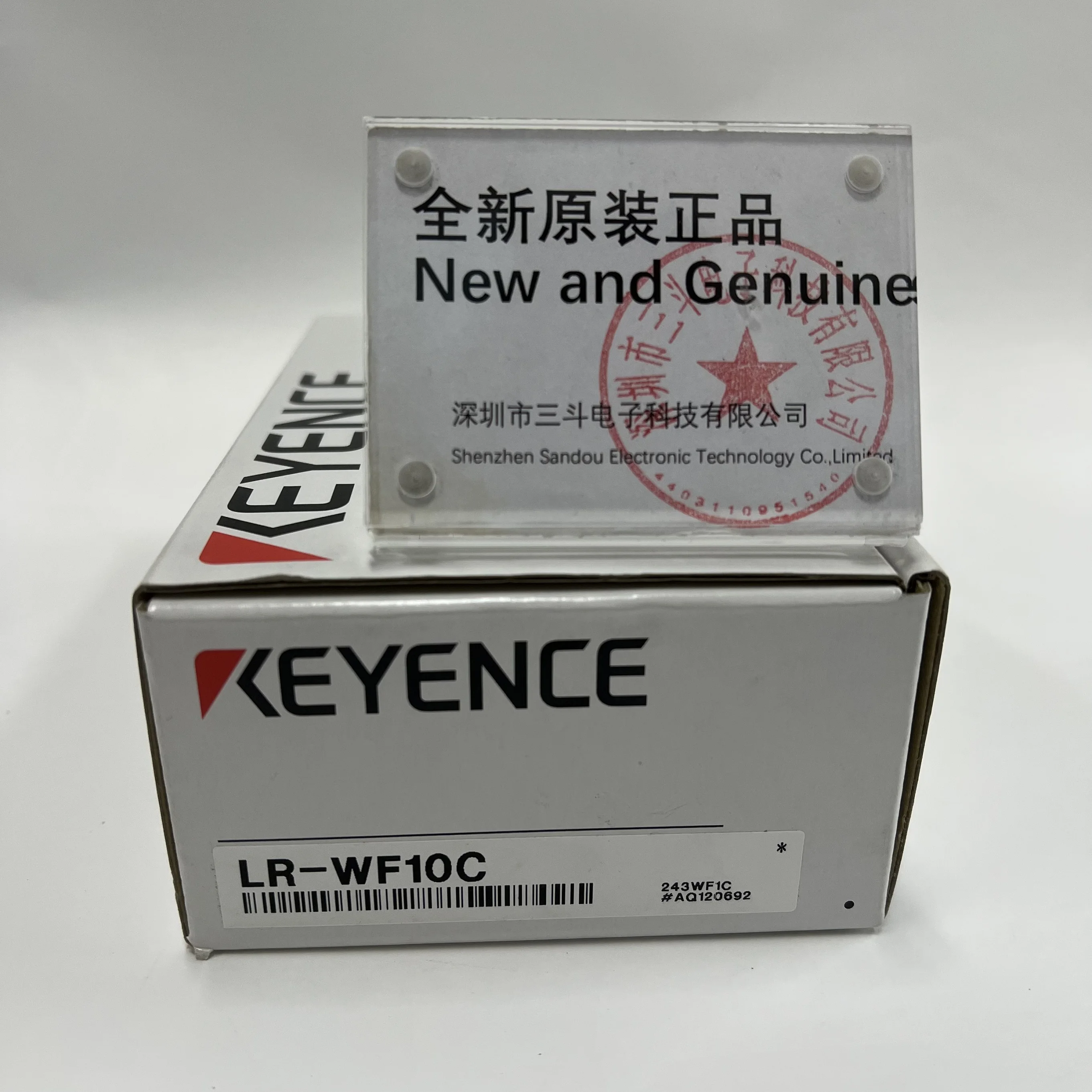 Sensor Elétrico KEYENCE LR-WF10C a Preço Razoável, Sensor de Detecção Industrial de Alta Precisão