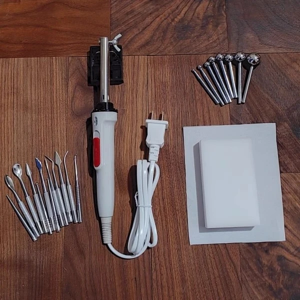 Flower Ironing Tool Set Artificial Flower Making Tools DIY Fabric Flower Making Tools