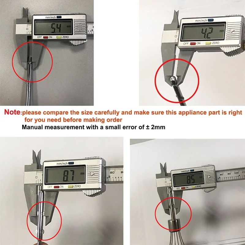 Juego de piezas de mezclador de huevos eléctrico, batidor de huevos, traje para batidor de globos eléctrico, accesorios de cocina, piezas de mezclador de licuadora