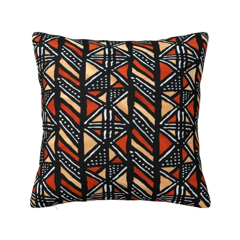 African Mudcloth Bogolan Boho Style Print Cushion Cover Africa Ethnic Tribal Art Throw Pillow Case Decoration Sofa Pillowcase