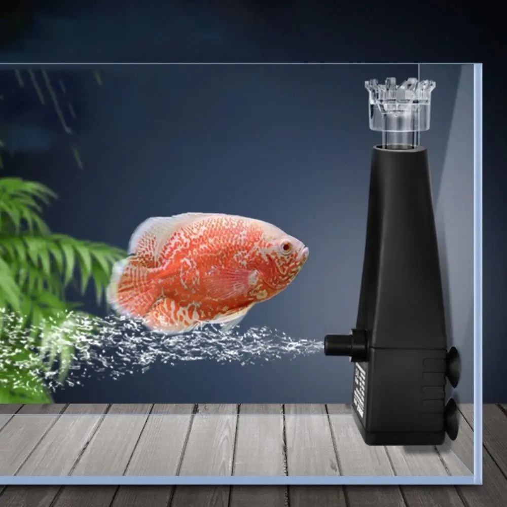 

3W Internal Surface Skimmer Electric Automatic Mini Oil Film Processor Suction Cup Fish Tank Filter Oil Film Remover