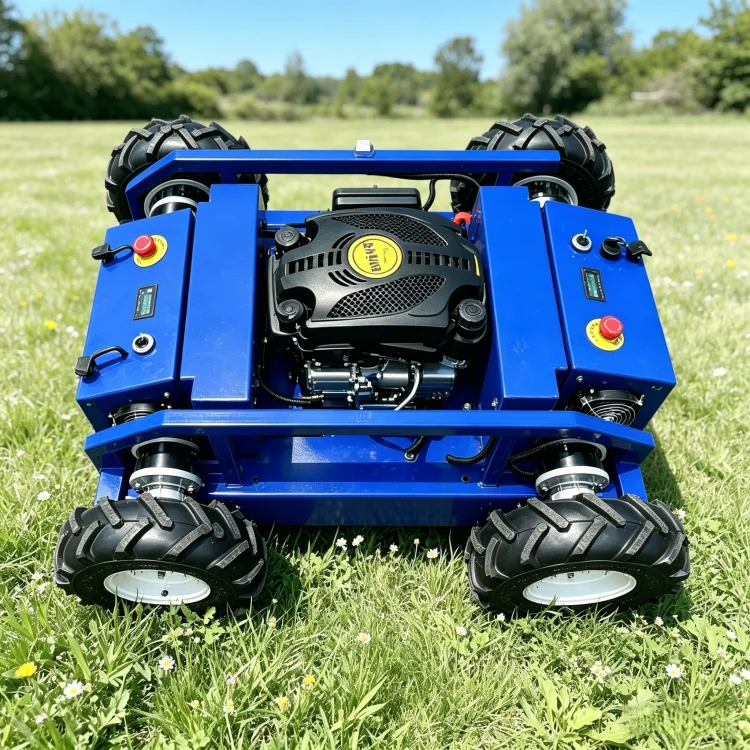 

Free Shipping SDLOT Crawler Type Grass Cutter CE EPA EURO5 Remote Control Lawn Mower Farm Garden Orchard Use