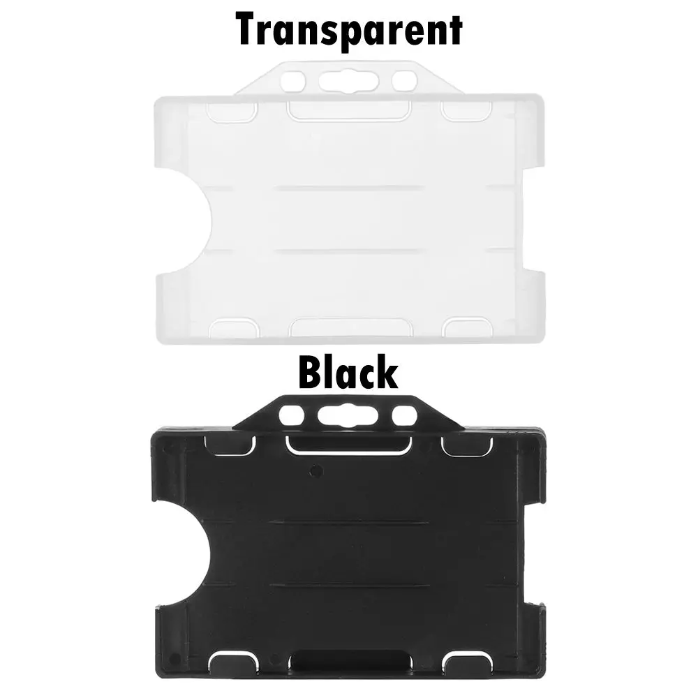 1/3pcs New Hard Plastic ID Business Case Office School Badge Multi-use ID Card Pouch Name Card Work Card Holders Card Sleeve