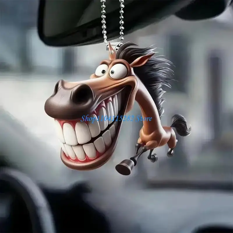 

Eye Catching Horse Accessory Horse Figurine Pendant for Various decors Styles