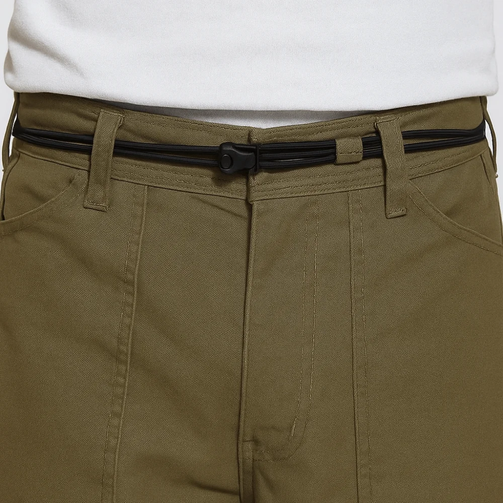 Creative Thin Cargo Pants Rope Belt Casual Unique Rope Waistband Tie Up Simple Men Waist Belt Dress Jeans
