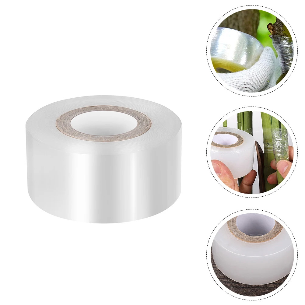 

5pcs 5 Rolls Pe Grafting Tape Self-Adhesive Stretchable Film For Plant Grafting Garden Tool Airtight High Transmittance