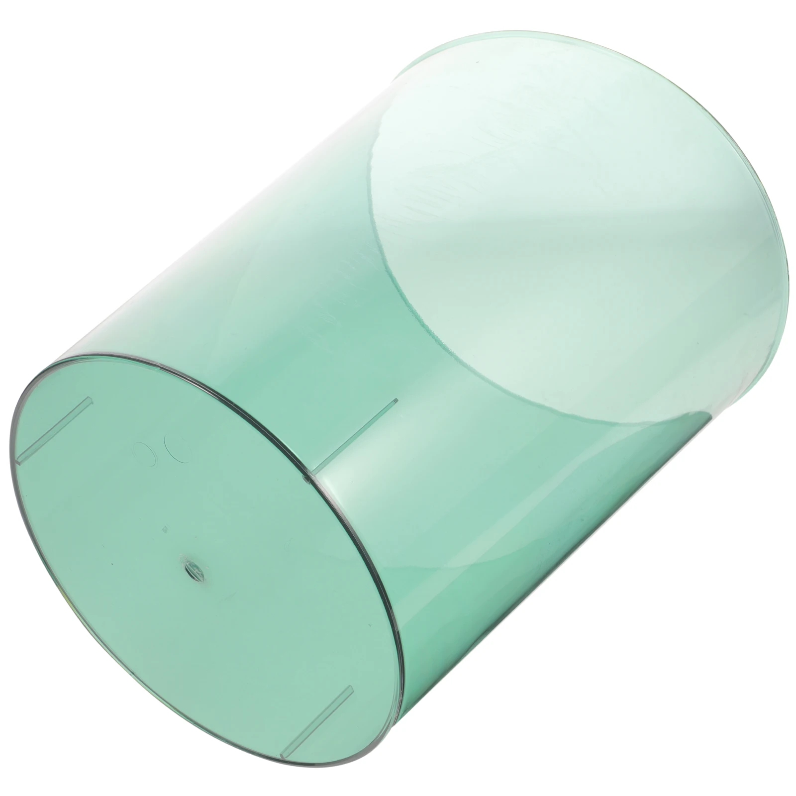 

Transparent Trash Material Small Size Simple Structure Rubbish Holder Flower Arrangement Container Easy to Carry Store
