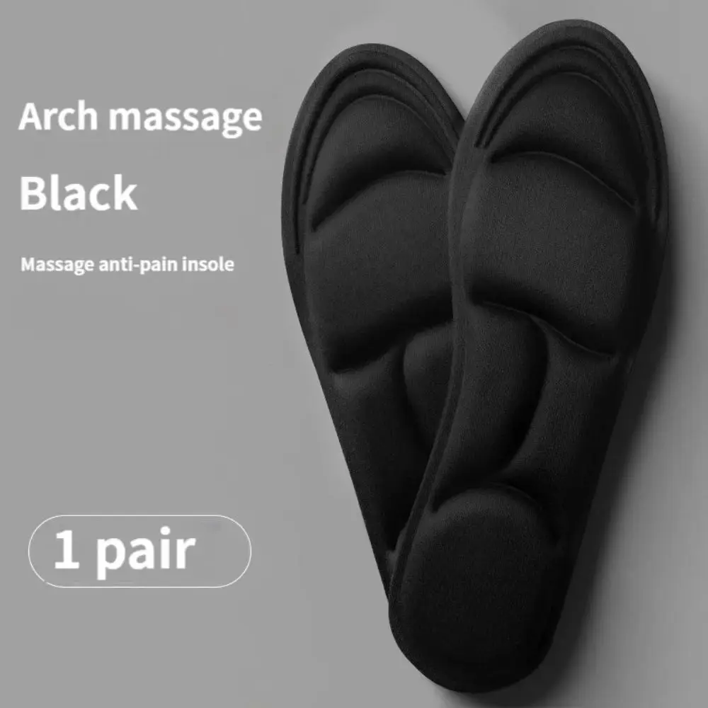 1 pair Memory Foam 5D Sport Insoles for Shoes Men Women Deodorant Breathable Cushion Running Insoles For Feet Care Insole image 3