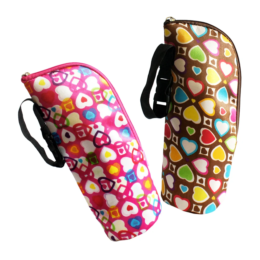 

2 Pcs Bottle Warmer Milk Bag Insulation Bags Insulated Portable Baby Bottles Holder