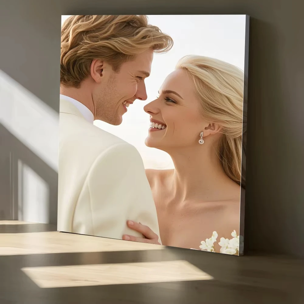 مخصص قماش يطبع صورة ملصق مخصص للحياة العائلية، الحيوانات الأليفة، أنيمي، أعياد الميلاد، حفلات الزفاف، المناظر الطبيعية، هدايا ديكور المنزل #6