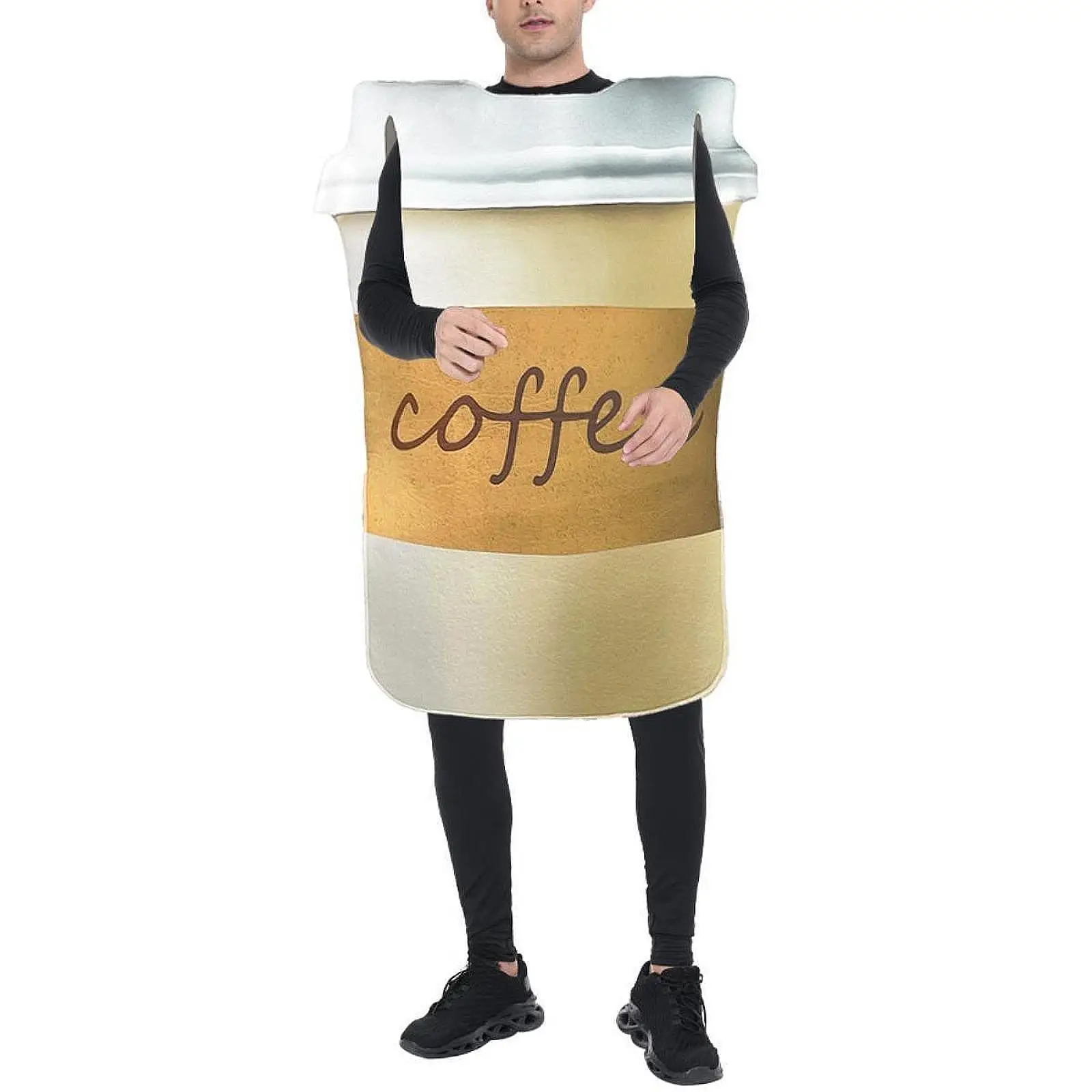 

Christmas Coffee Costume Dress up for Gift Party Supplies Stage Performance
