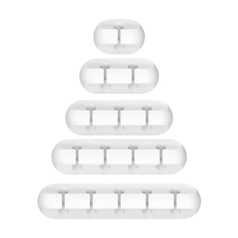 Kabelhalter-Clips, Kabelmanagement, Kabel-Organizer, Clips aus Silikon für USB-Ladekabel, Maus, Kabel, Draht, PC, Büro, Zuhause, Auto