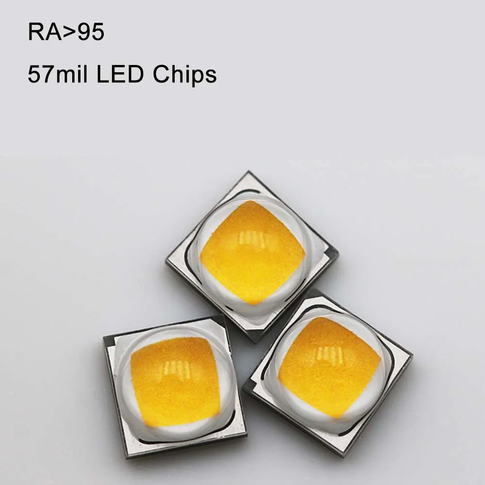 Imagem -04 - Contas de Lâmpada Led 5w Contas de Lâmpada Led Quentes e Naturais Branco 3000k 4000k 6000k Chip Smd 3535 com Placa Pcb para Lanterna Farol de Carro com 10 Peças