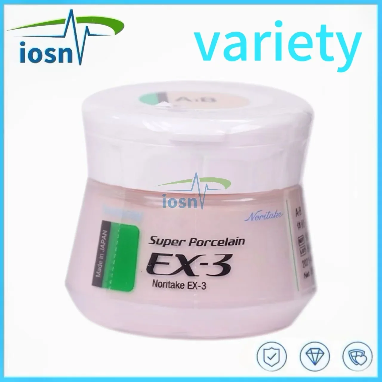 Dental50g porcelain powder metal super porcelain powder Lab Materials Noritake EX3 Paste Opaque  Dental Metal Porcelain Powder