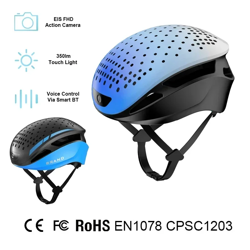 Helmet Bluetooth-Compatible And Ir Light Bike Led Bicycle Rear For Motorcycle Motorbike Rescue Scooter Signal Rechargeable Brake