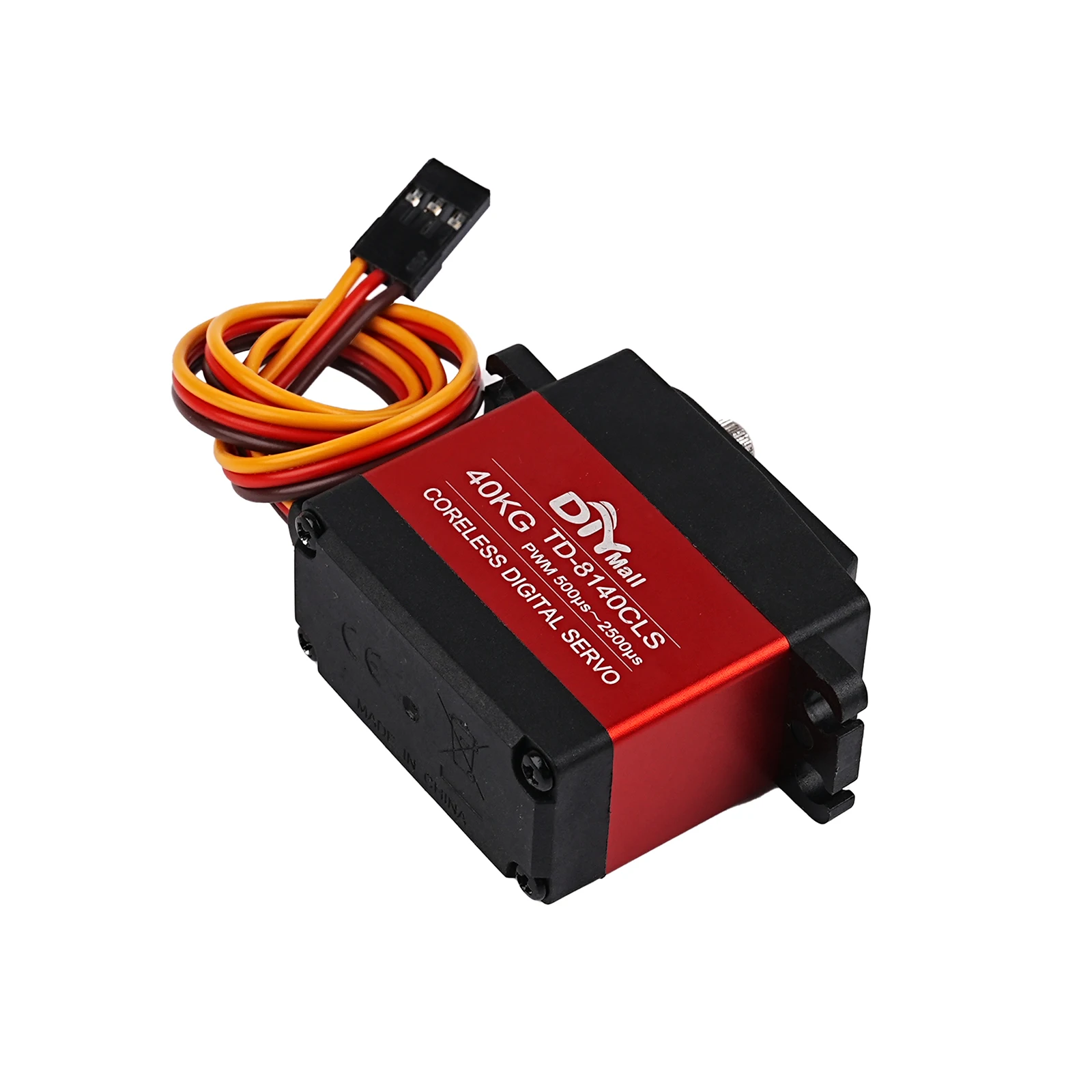 40KG RC Servo 180/270/360 Gradi Coreless Metal Gears PWM Servomotori Digitali Motore TD-8140CLS Per 1/8 1/10 Bilancia Auto Veicolo