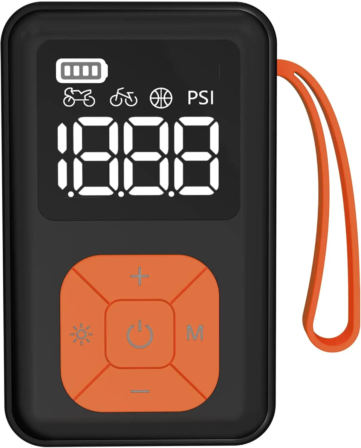 

Mini Bike Tire Pump: 3X Faster, Auto-Stop Electric Pump with Digital Gauge, 150 PSI, Brushless Motor for Road, Mountain & E-Bike