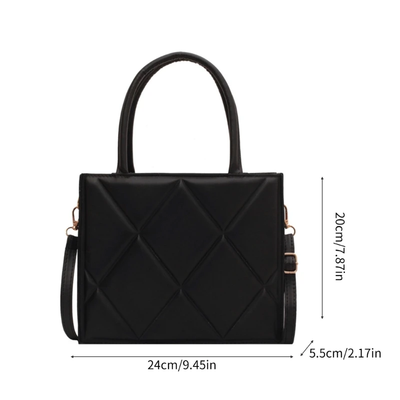 Stylish Quilted Design Handbag for Business Meetings and Casual Outings