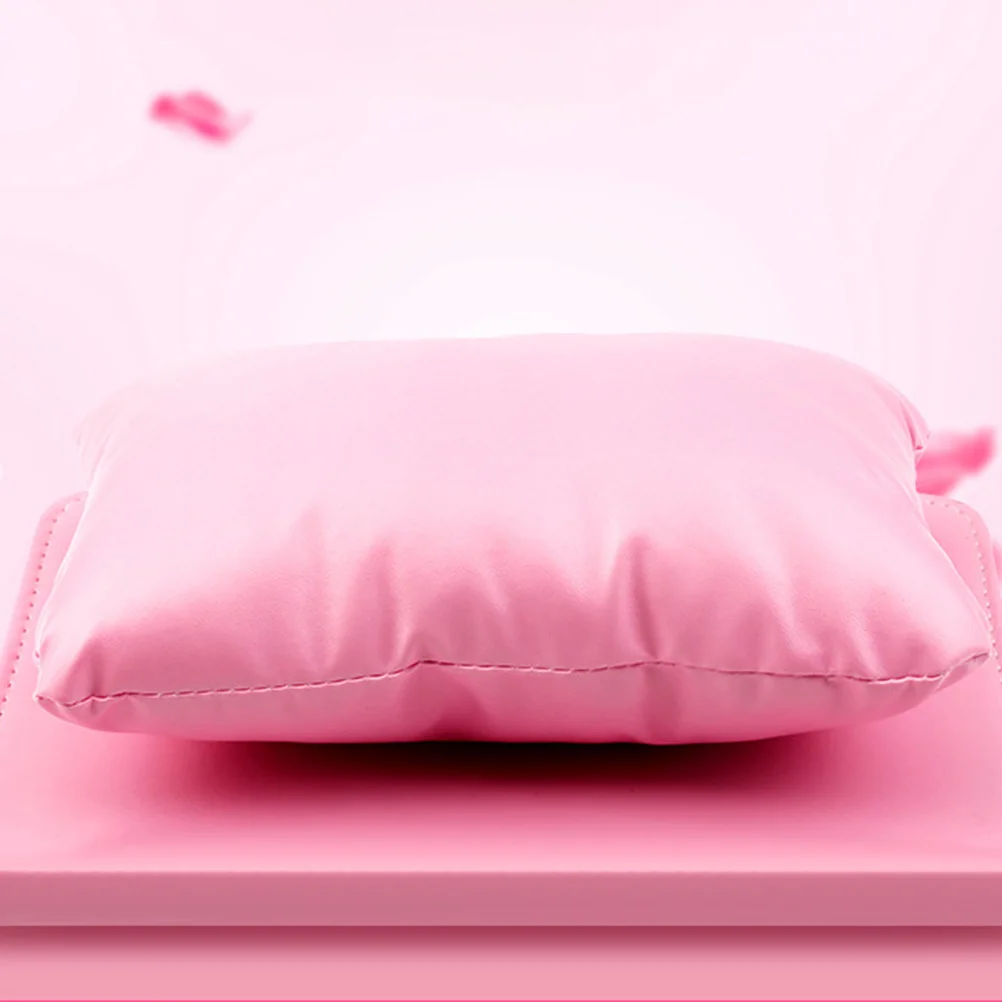 

1Set Manicure Hand Pillow Table Mat Soft Nail Art Hand Rest Pad Salon Supply Pink Manicure Cushion Washable Table Mat Nail Art