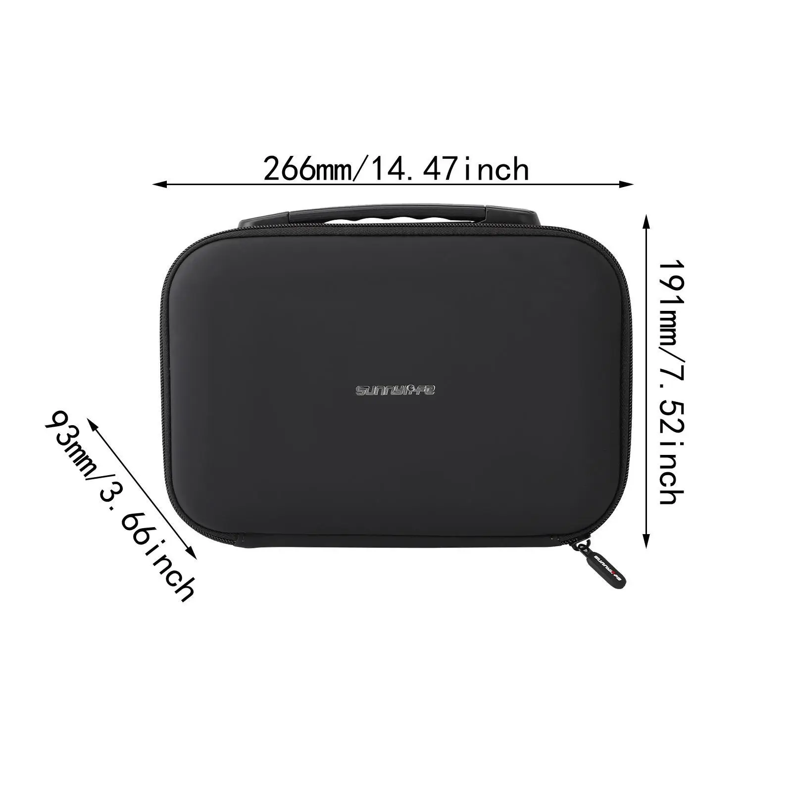 Portable Protection Hard Case Protective Storage Case Carrying Case Travel Case for Spare Propellers Drone Charging Cable