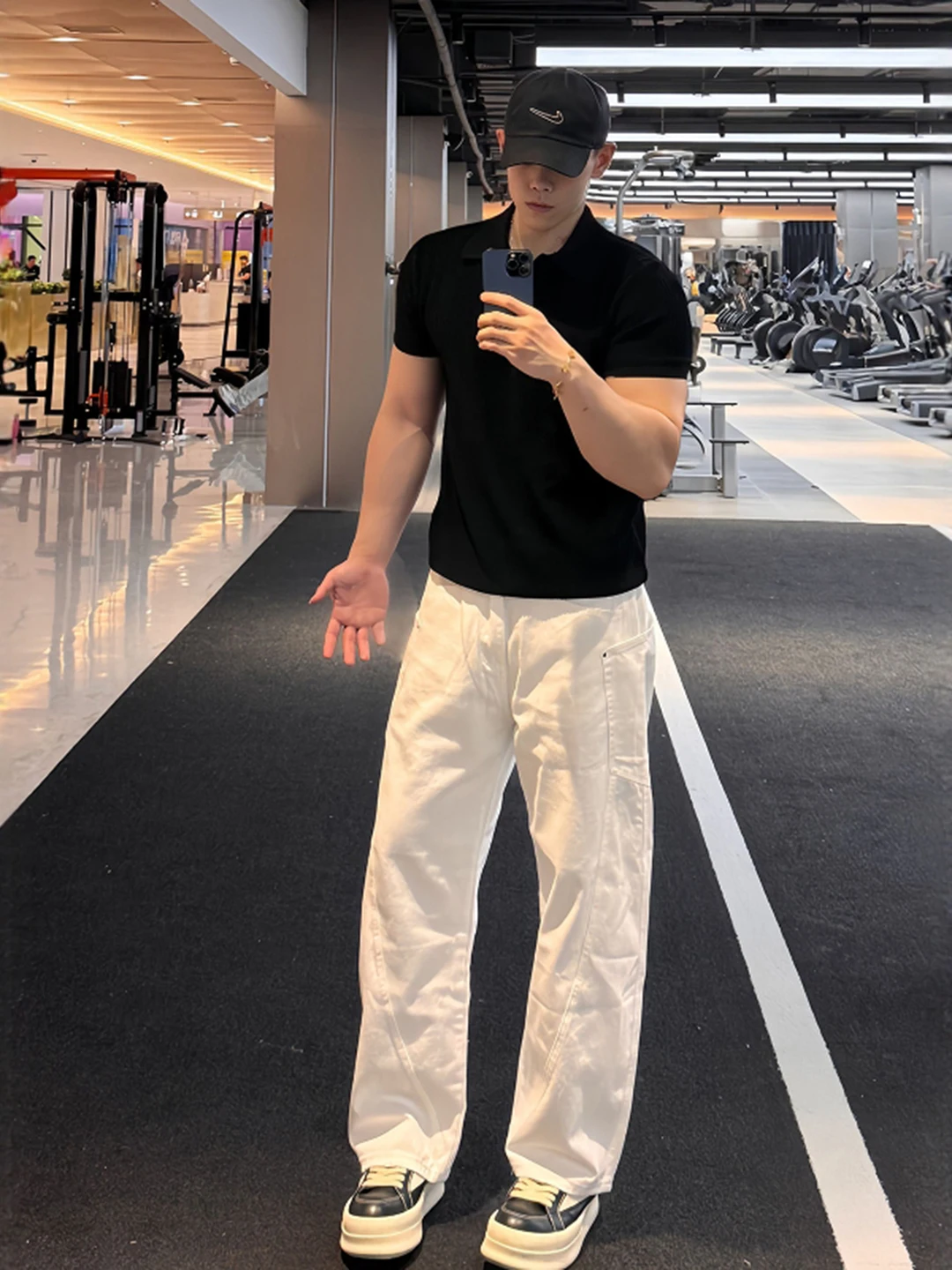 

Khaki Loose Wide Leg Sun Protection Pants Men's Summer Thin Climbing Mountain Workwear Trousers American Sle Loose Fit Casu...