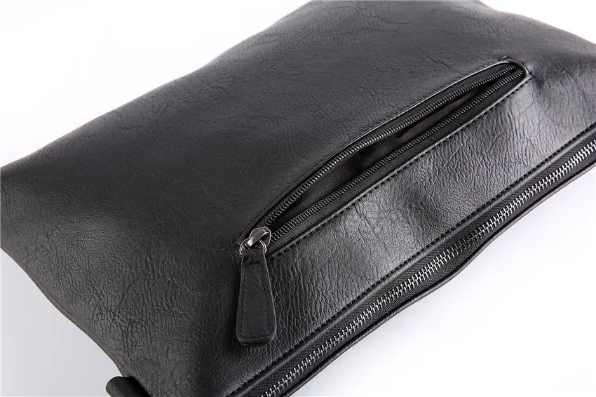 Fashion Rivet Clutches Men Designer Luxury Clutch Bag with Shoulder Strap Handbags Men Shoulder Messenger Bag Envelope Hand Bag