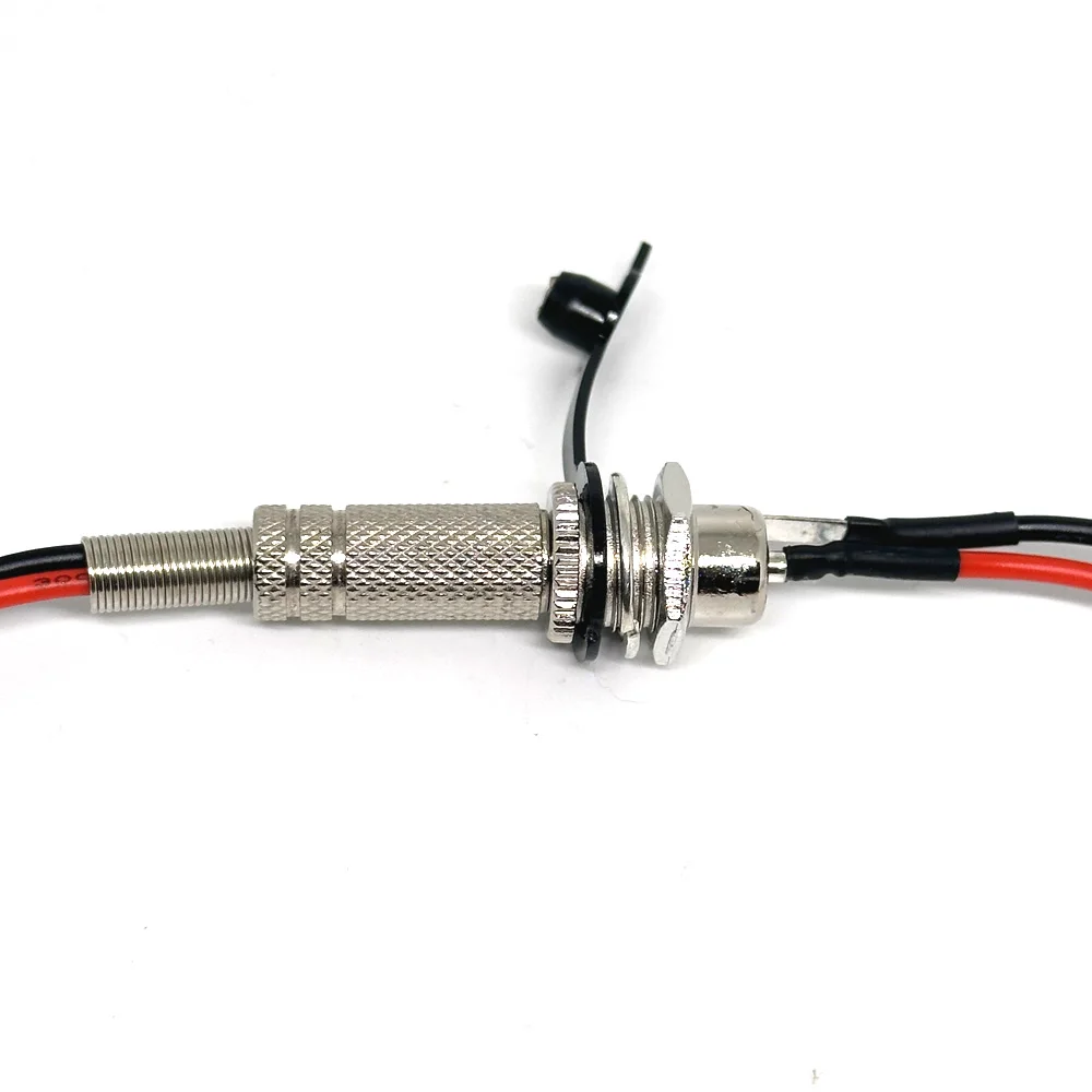 DC099 5.5 x 2.1mm 5.5 x 2.5mm 30V 5A DC Power Socket Threaded Female Connector Adapter With 18AWG Cable Wires DC-099 20CM