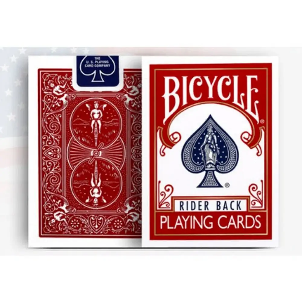 Bicycle Rider Back Infrared Marked Cards  and See-Through Glasses Set