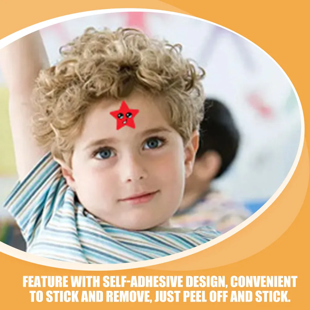 

30 Sheets Five-Point Star Stickers Reward Stickers for Kindergarten Teacher Appreciation Students Incentive Classroom Decoration