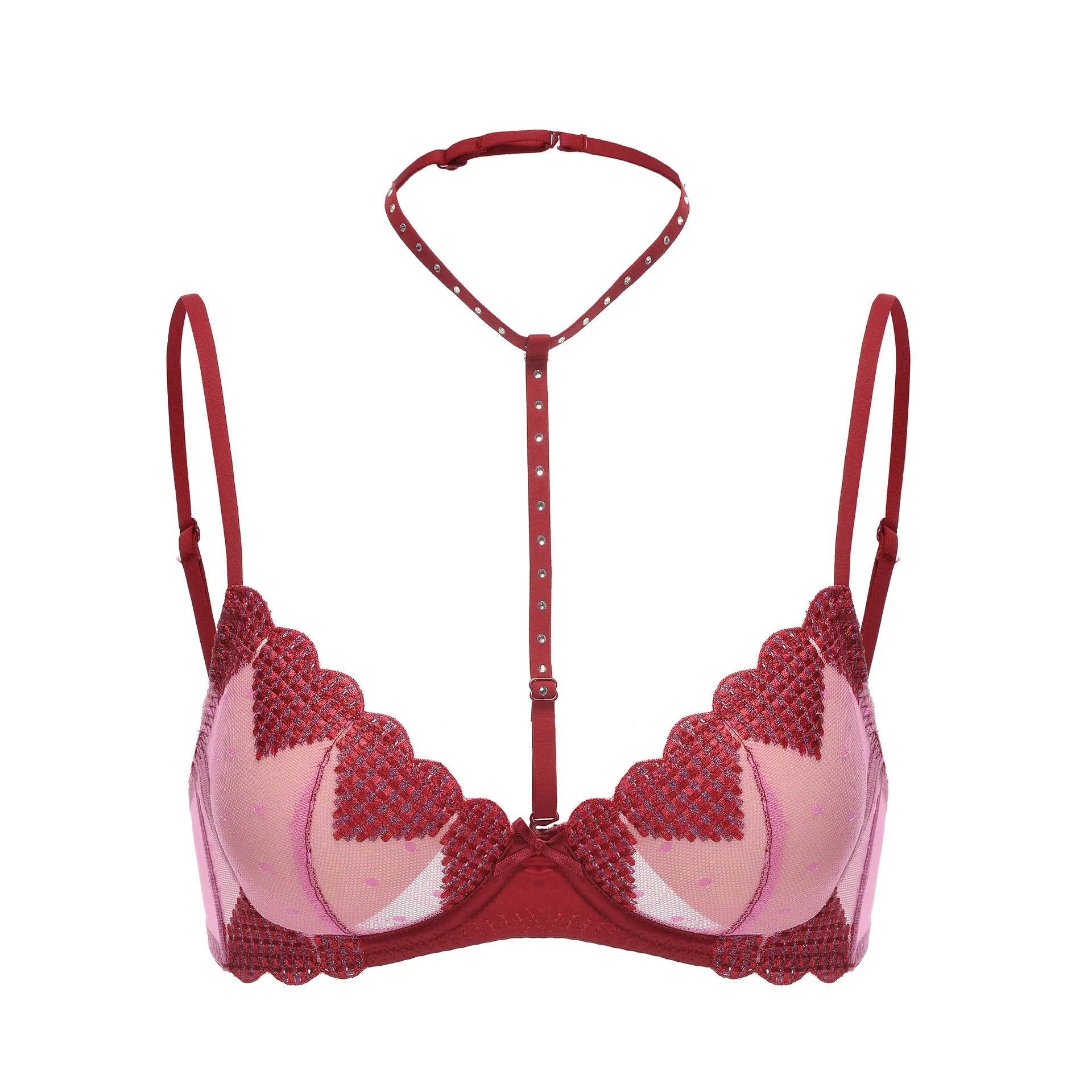 Nieuwe bloemen kanten lingerie slanke sexy bh ondergoed sets zwarte jarretel bh set voor vrouwen grote maat bralette