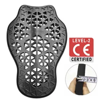 Armadura protectora trasera para motocicleta, certificación CE de 2 niveles, protección corporal, armadura trasera integrada para carreras de Motocross