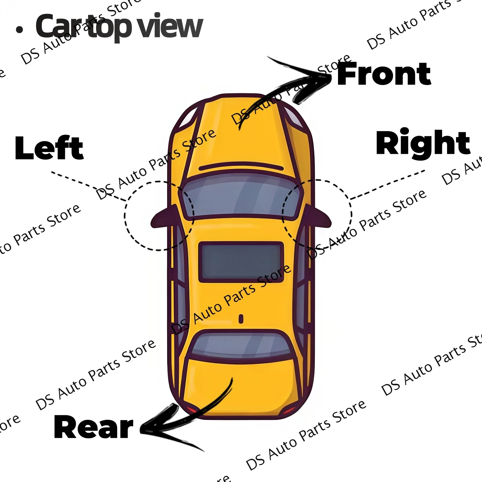 اليسار واليمين ل LDV Maxus Deliver 9 V90 المصد الأمامي ضوء مصباح الجبهة الضباب ضوء مصباح الضباب الجبهة عاكس الضوء #2