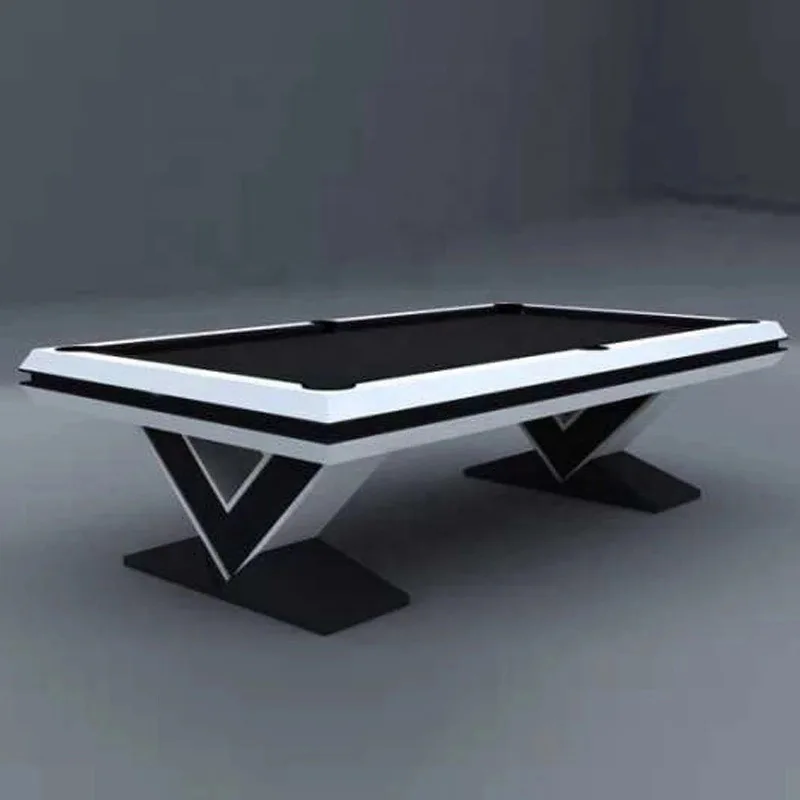 

Cross-border exclusive selection, high-end family indoor American pool table, modern luxury North American red oak