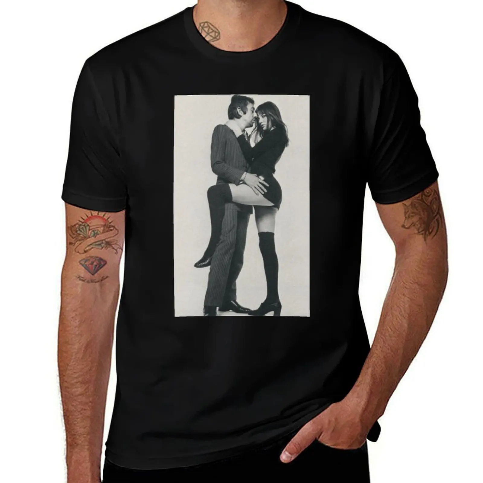 Jane and Serge T-Shirt Construction Work Tee Shirt T-Shirt