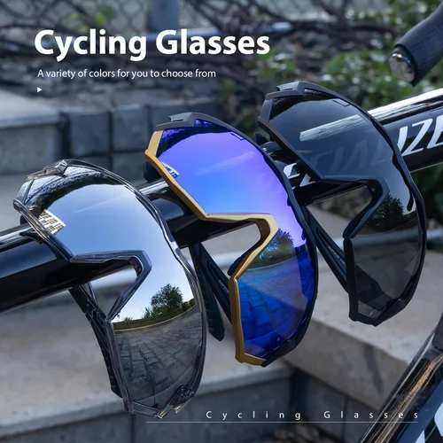 Imagen 2 del producto Kapvoe, gafas de senderismo, gafas de sol para ciclismo para hombre, gafas para montar, gafas para mujer, bicicleta de montaña MTB, bicicleta de carretera UV400, gafas deportivas para ciclismo