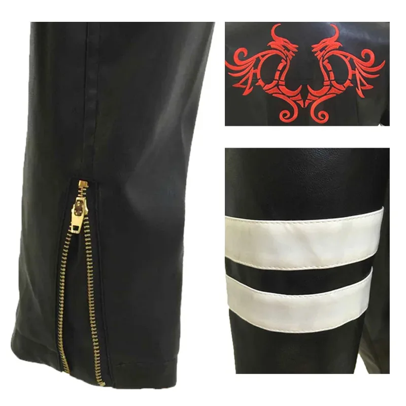 2025 Nuovo Nuovo Prototipo Alex Mercer Costume Cosplay Giacca Ricamata Cappotto di Pelle PU Costumi di Halloween per Donne/Uomini S-3XL ☆ ☆