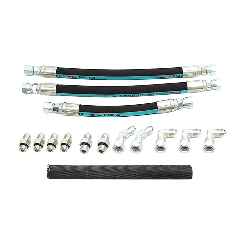 High Pressure Oil Pump Hoses Lines Set High Pressure Oil Pump HPOP Hoses Lines Kit & Crossover Engine Oil Pumps Car Accessories