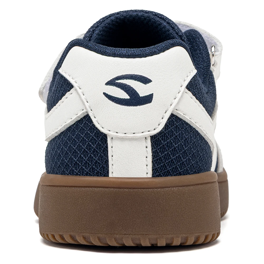 HOBIBEAR Schuhe mit breiter Zehenpartie für kleine Kinder, leichte Turnschuhe mit Klettverschluss, Kunstleder-Mesh-Wanderschuhe für Kleinkinder – Detail 6
