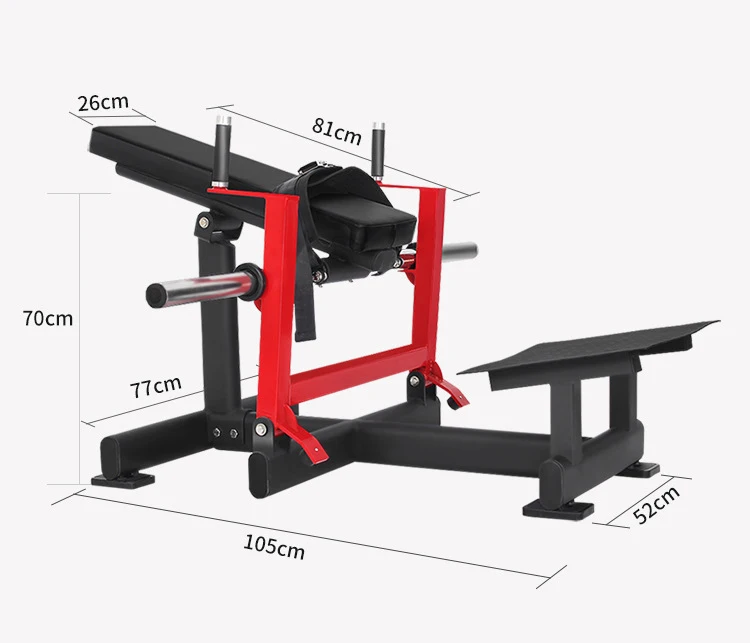 Sprzęt do siłowni maszyna do podnoszenia bioder komercyjna maszyna do z talerzami pośladków